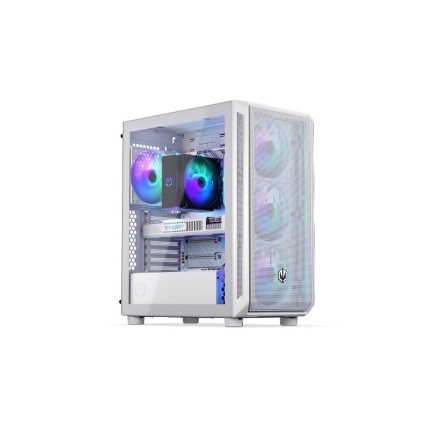 ENDORFY Case Arx 500 ARGB, Průhledná bočnice, ATX, 4x140mm ARGB Fan, bílá ENDORFY Case Arx 500 ARGB, Průhledná bočnice, ATX, 4x140mm ARGB Fan, bílá