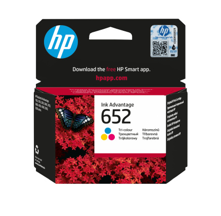 HP 652 Tri-color Original Ink Advantage Cartridge, , F6V24AE (200 pages) HP 652 Tri-color Original Ink Advantage Cartridge, , F6V24AE (200 pages)
