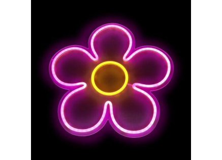 2Kids Toys LED NEON LIGHT lampička Květ