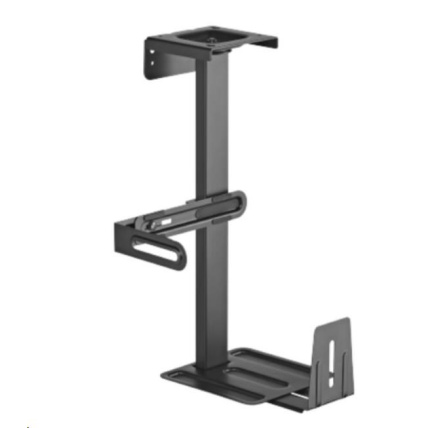 Držák na PC Brateck CPB-25 pod stolní desku výsuvný otočný Držák na PC Brateck CPB-25 pod stolní desku výsuvný otočný