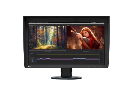 EIZO MT 27" CG2700X ColorEdge, IPS, 3840x2160, 10-bit, 500nit, 1450:1, 13ms, USB-C, DP, HDMI, USB, LAN, autokalibrace