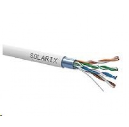 Instalační kabel Solarix FTP, Cat5E, drát, PVC, box 305m SXKD-5E-FTP-PVC Instalační kabel Solarix FTP, Cat5E, drát, PVC, box 305m SXKD-5E-FTP-PVC