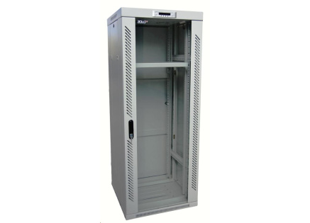 LEXI-Net 19" stojanový rozvaděč 37U 600x600 rozebiratelný, ventilační jednotka, termostat, kolečka, 600kg, sklo, šedý LEXI-Net 19" stojanový rozvaděč 37U 600x600 rozebiratelný, ventilační jednotka, termostat, kolečka, 600kg, sklo, šedý