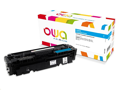 OWA Armor toner pro CANON LBP 653Cdw, 654Cx, MFP735Cx, 5000 str., modrá/cyan (CRG046H C) OWA Armor toner pro CANON LBP 653Cdw, 654Cx, MFP735Cx, 5000 str., modrá/cyan (CRG046H C)