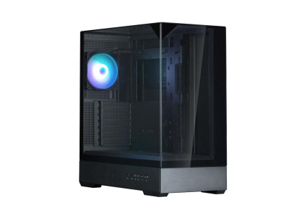 ZALMAN case P40 Prism, Mid Tower, ATX, 2xUSB 3.0, 1xUSB-C, 1x 120mm ARGB Fan, černá