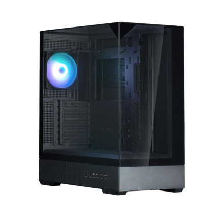 ZALMAN case P40 Prism, Mid Tower, ATX, 2xUSB 3.0, 1xUSB-C, 1x 120mm ARGB Fan, černá