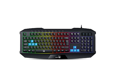 GENIUS GX GAMING Scorpion K215/ Herní drátová klávesnice/ podsvícená/ USB/ Copilot/ černá/ CZ+SK layout GENIUS GX GAMING Scorpion K215/ Herní drátová klávesnice/ podsvícená/ USB/ Copilot/ černá/ CZ+SK layout