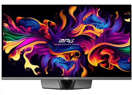 MSI LCD MPG 322URX QD-OLED, 31.5", 3840x2160, QD-OLED, 0,03ms, VESA 100x100, Black