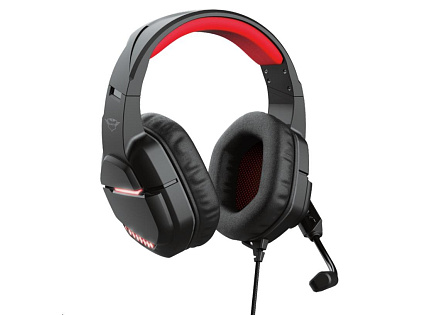TRUST sluchátka s mikrofonem GXT 448 Nixxo Illuminated Headset TRUST sluchátka s mikrofonem GXT 448 Nixxo Illuminated Headset