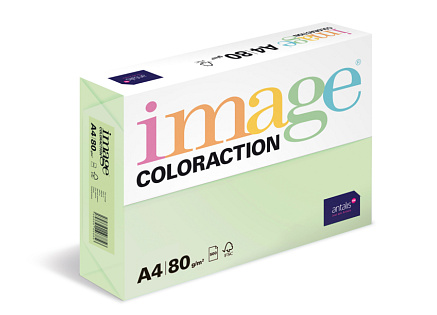 Antalis Papír Image Coloraction Jungle - pastelově světle zelená (GN27) A4 (80g/100ks)