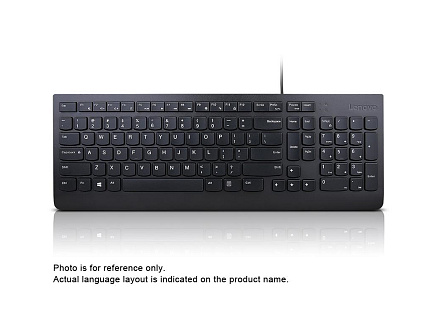 LENOVO klávesnice drátová Essential Wired Keyboard - CZ/SK