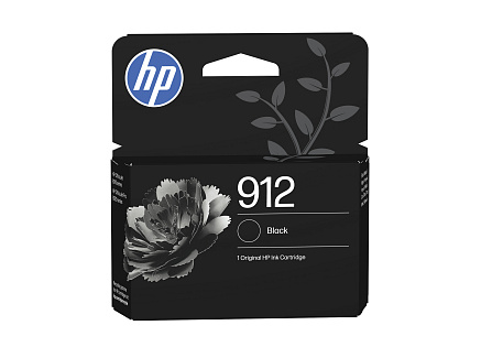 HP 912 Black Original Ink Cartridge (250 pages)
