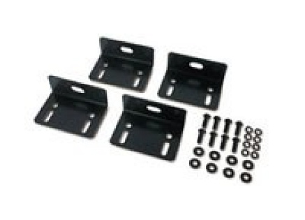 APC Bolt-down Bracket Kit, Black APC Bolt-down Bracket Kit, Black