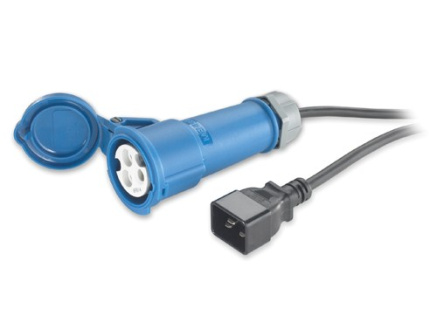 APC Power Cord C20 to IEC309 (16A), 2.5m