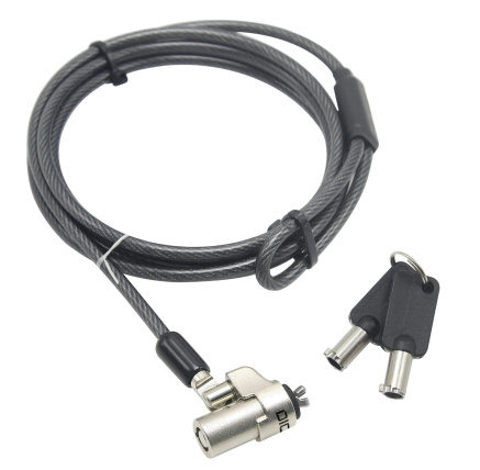 DICOTA Security Cable Wedge Lock Ultra Slim masterkeyed 3.2x4.5mm slot