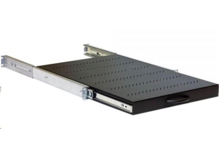 TRITON 19' výsuvná polička 650mm plnovýsuv, nosnost 45kg, černá