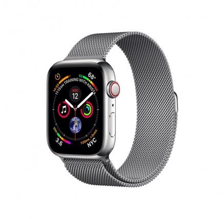 COTECi ocelový magnetický řemínek pro Apple Watch 38 / 40mm šedá