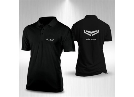 Ajax Polokošile černá - Safe home | L Ajax Polokošile černá - Safe home | L