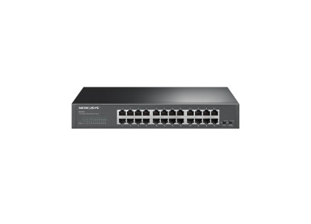 MERCUSYS switch MS124GS (24xGbE, fanless)