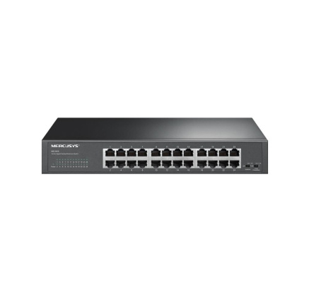 MERCUSYS switch MS124GS (24xGbE, fanless) MERCUSYS switch MS124GS (24xGbE, fanless)