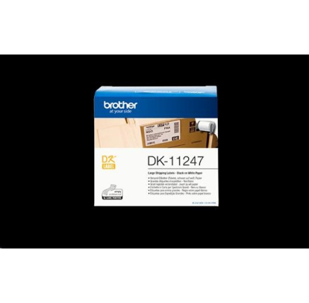 BAZAR - BROTHER DK-11247 (papírové / barcode 103x164mm - 180 ks) - štítek pro dopravní služby - Poškozený obal (Komplet)