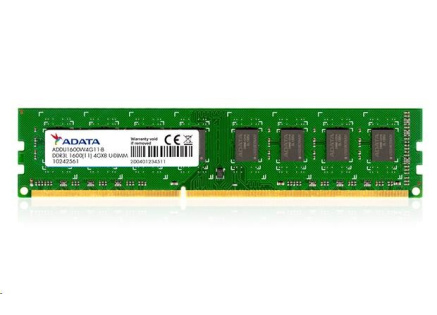 DIMM DDR3L 8GB 1600MHz CL11 ADATA Premier memory, 512x8, Bulk