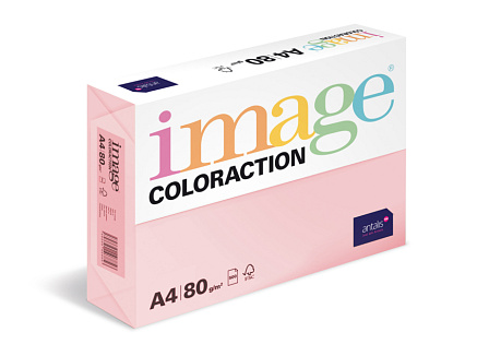 Antalis Papír Image Coloraction Tropic - pastelově růžová (OPI74) A4 (80g/100ks)