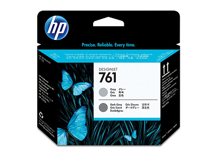 HP 761 Grey + Dark grey DJ Printhead, CH647A HP 761 Grey + Dark grey DJ Printhead, CH647A