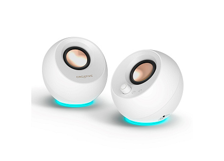 Creative repro Pebble Pro - mobilní reproduktor - bílý Creative repro Pebble Pro - mobilní reproduktor - bílý