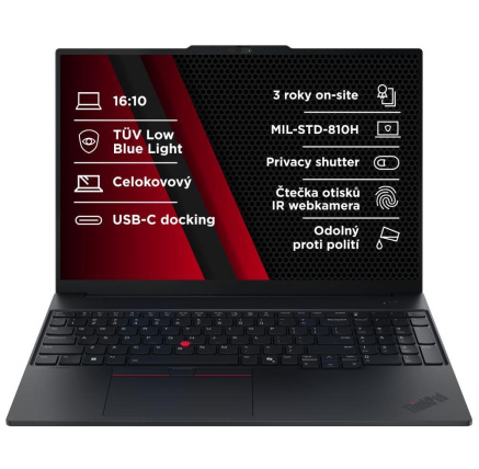 LENOVO NTB ThinkPad E16 AMD G3 - Ryzen5 230,16" WUXGA,16GB,512SSD,FHD+IRcam,W11H