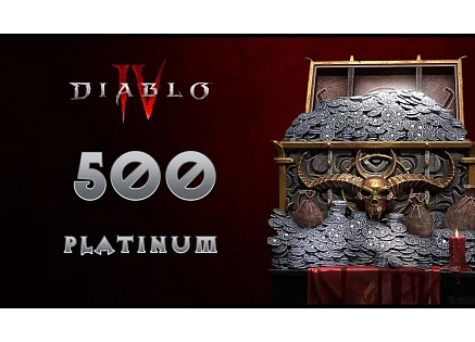 Diablo IV - 500 szt. Platyny (Xbox One/Series X) klíč MS Store