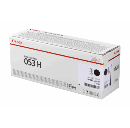 Canon LASER TONER CRG 053H BK černá pro i-SENSYS X C1946P (33 000 str.) Canon LASER TONER CRG 053H BK černá pro i-SENSYS X C1946P (33 000 str.)