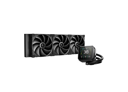 DEEPCOOL Vodní chladič SPARTACUS 420, 3x140mm, AM5, LGA1851, černá DEEPCOOL Vodní chladič SPARTACUS 420, 3x140mm, AM5, LGA1851, černá