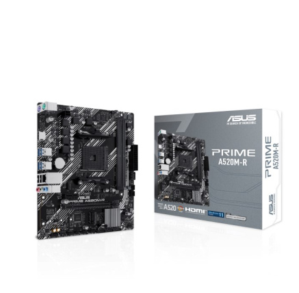 ASUS MB Sc AM4 PRIME A520M-R, AMD A520, 2xDDR4, 1xHDMI, mATX