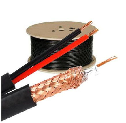 Veria Koaxiální kabel 75-3.7, CU 0.81mm + 2xCU 0.9mm