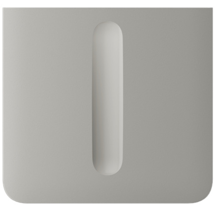 Ajax  SideButton (Dimmer) vertical - Boční kryt stmívatelného tlačítka, vertikální instalace, ústřicová