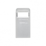 Kingston Flash Disk 128GB DataTraveler Micro 200MB/s Metal USB 3.2 Gen 1