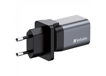 VERBATIM GaN Nabíječka do sítě GNC-35, 35W, 1x USB-C, 1x USB