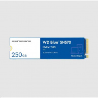 WD BLUE SSD NVMe 250GB PCIe SN 570, Gen3 8 Gb/s, (R:3300, W:1200MB/s)