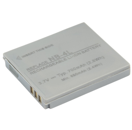 AVACOM náhradní baterie Canon NB-4L Li-ion 3.7V 700mAh 2.6Wh AVACOM náhradní baterie Canon NB-4L Li-ion 3.7V 700mAh 2.6Wh