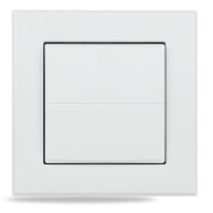 Homematic IP  Kryt kolébkového vypínače - bez  symbolů - HmIP-BRU