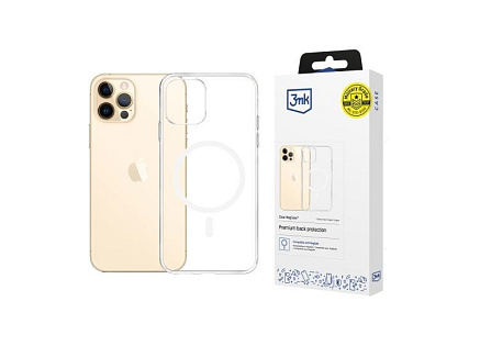 3mk ochranný kryt Clear MagCase pro Apple iPhone 12 Pro Max