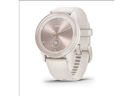 Garmin vívomove Sport pouzdro Ivory, silikonový řemínek Peach Gold Garmin vívomove Sport pouzdro Ivory, silikonový řemínek Peach Gold