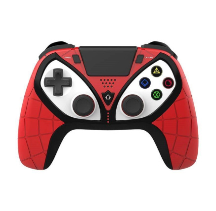 iPega Spiderman PG-4012 herní ovladač s touchpadem pro PS 3/PS 4/Android/iOS/Windows, červený