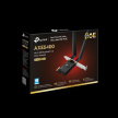 TP-Link Archer TXE72E WiFi6E PCIe adapter (AXE5400,2,4GHz/5GHz/6GHz,Bluetooth5.3)