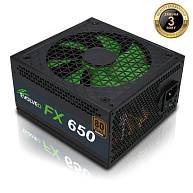 EVOLVEO FX 650 , zdroj 650W ATX, 14cm, tichý, 80+ bronze, bulk, záruka 3 roky