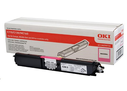 Toner Oki Magenta do C110/C130 (2.5k) Toner Oki Magenta do C110/C130 (2.5k)