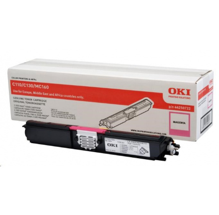 Toner Oki Magenta do C110/C130 (2.5k) Toner Oki Magenta do C110/C130 (2.5k)