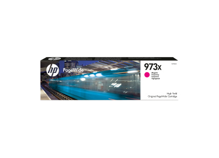 HP 973X High Yield Magenta Original PageWide Cartridge (7,000 pages)