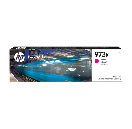 HP 973X High Yield Magenta Original PageWide Cartridge (7,000 pages) HP 973X High Yield Magenta Original PageWide Cartridge (7,000 pages)